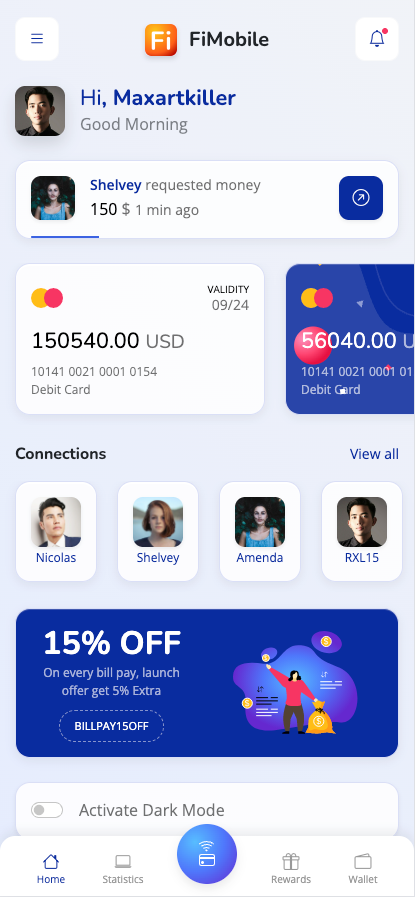 fimobile HTML tempate bootstrap angular mobile ui ux app ui kit 6