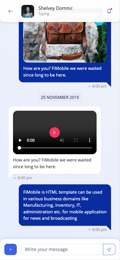 fimobile HTML tempate bootstrap angular mobile ui ux app ui kit 12