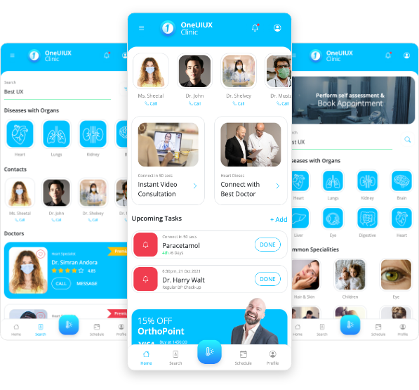 one ui ux multipurpose mobile html template food ecommerce hospital medical shopping wallet finance app 6