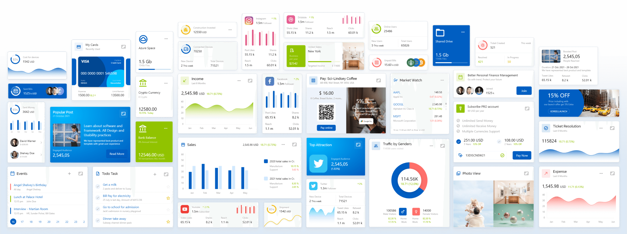 Get windoors Investment Finance Inventory Networking Bootstrap 5 Admin Dashboard HTML template 8
