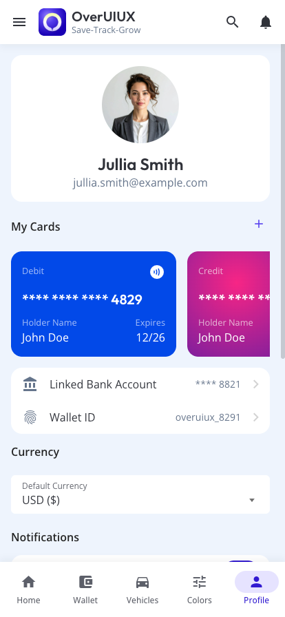 overuiux over ui ux mobile ui template with framework7 react f7-react 12